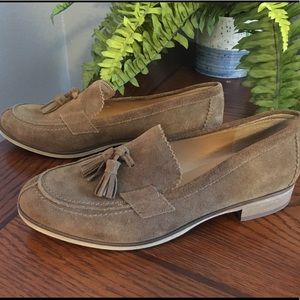 Franco Sarto Suede Loafers